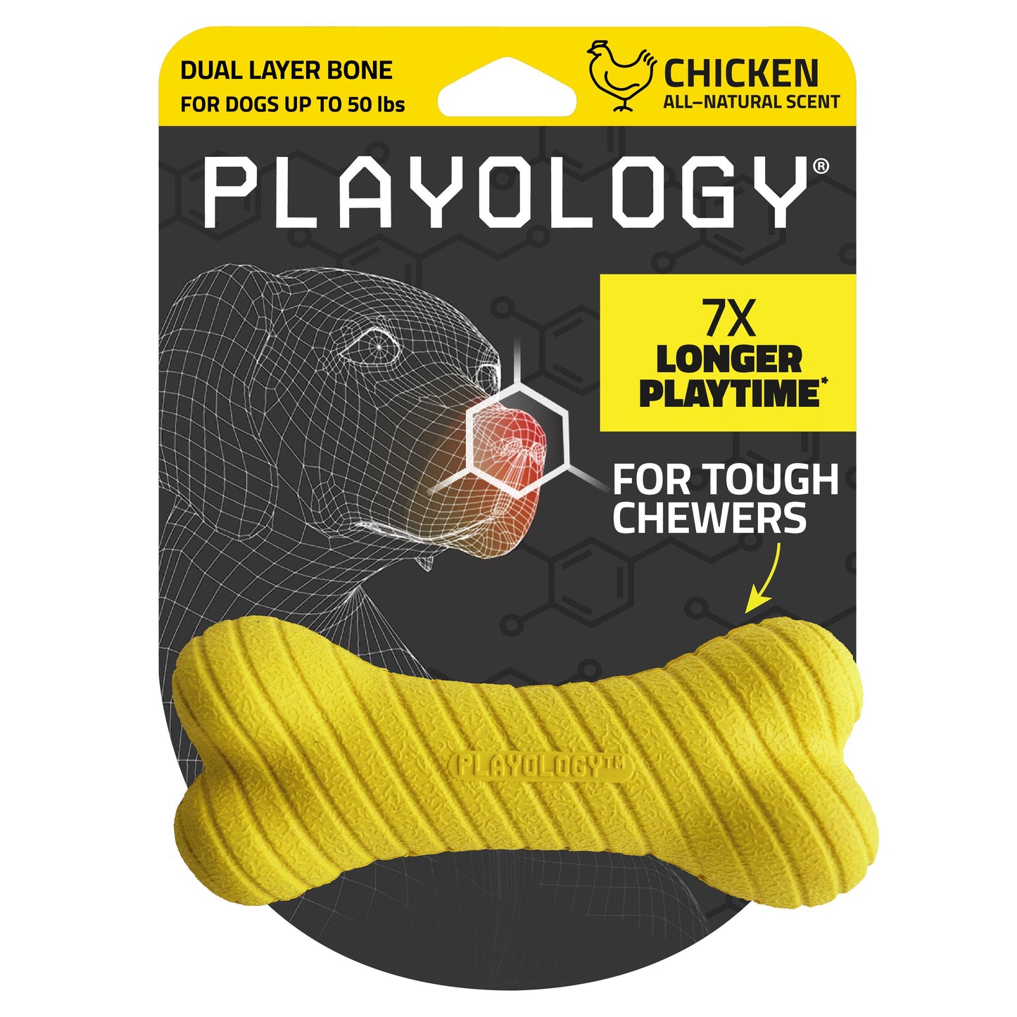 Playology Dual Layer Bone - Chicken
