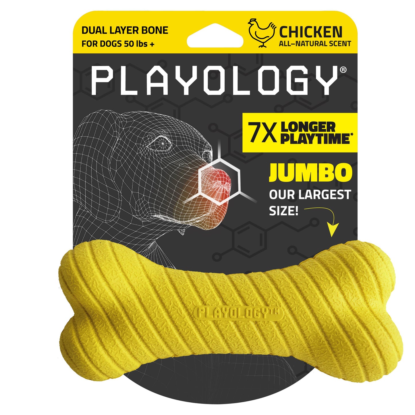 Playology Dual Layer Bone - Chicken