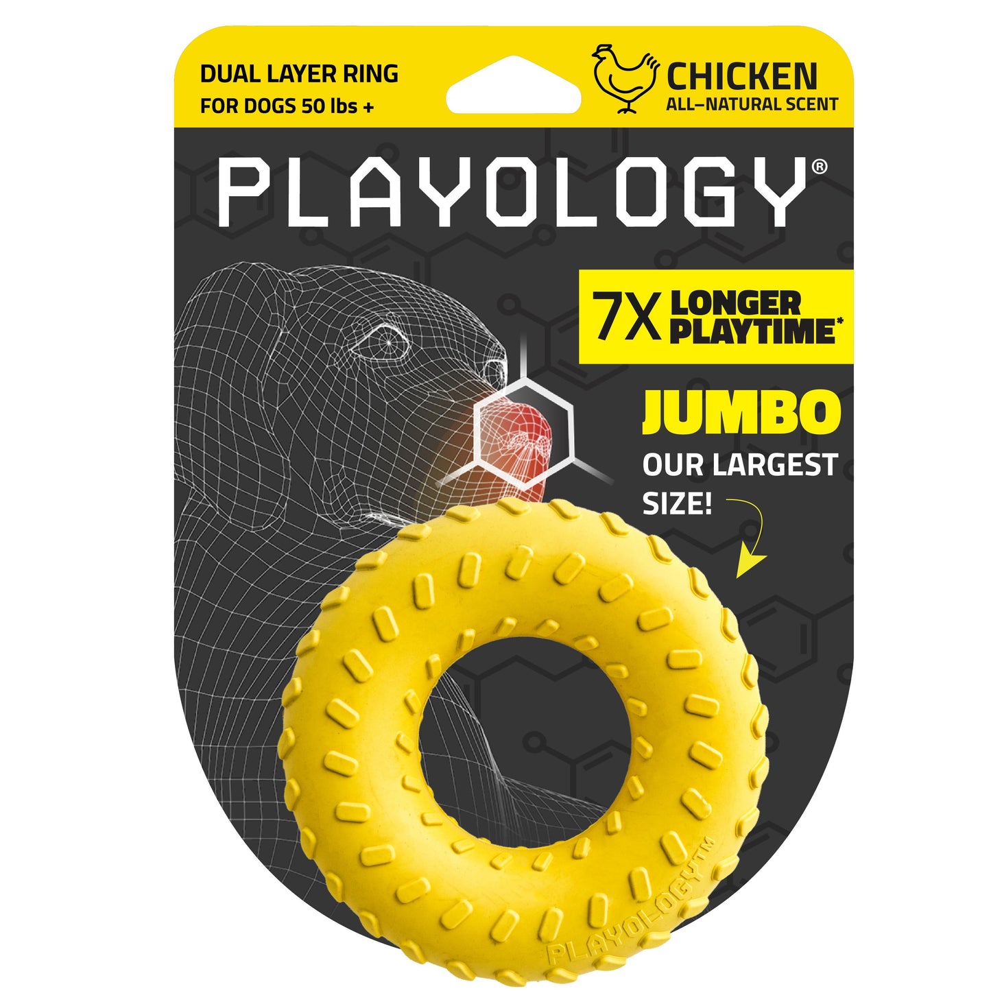 Playology Dual Layer Ring Toy- Chicken