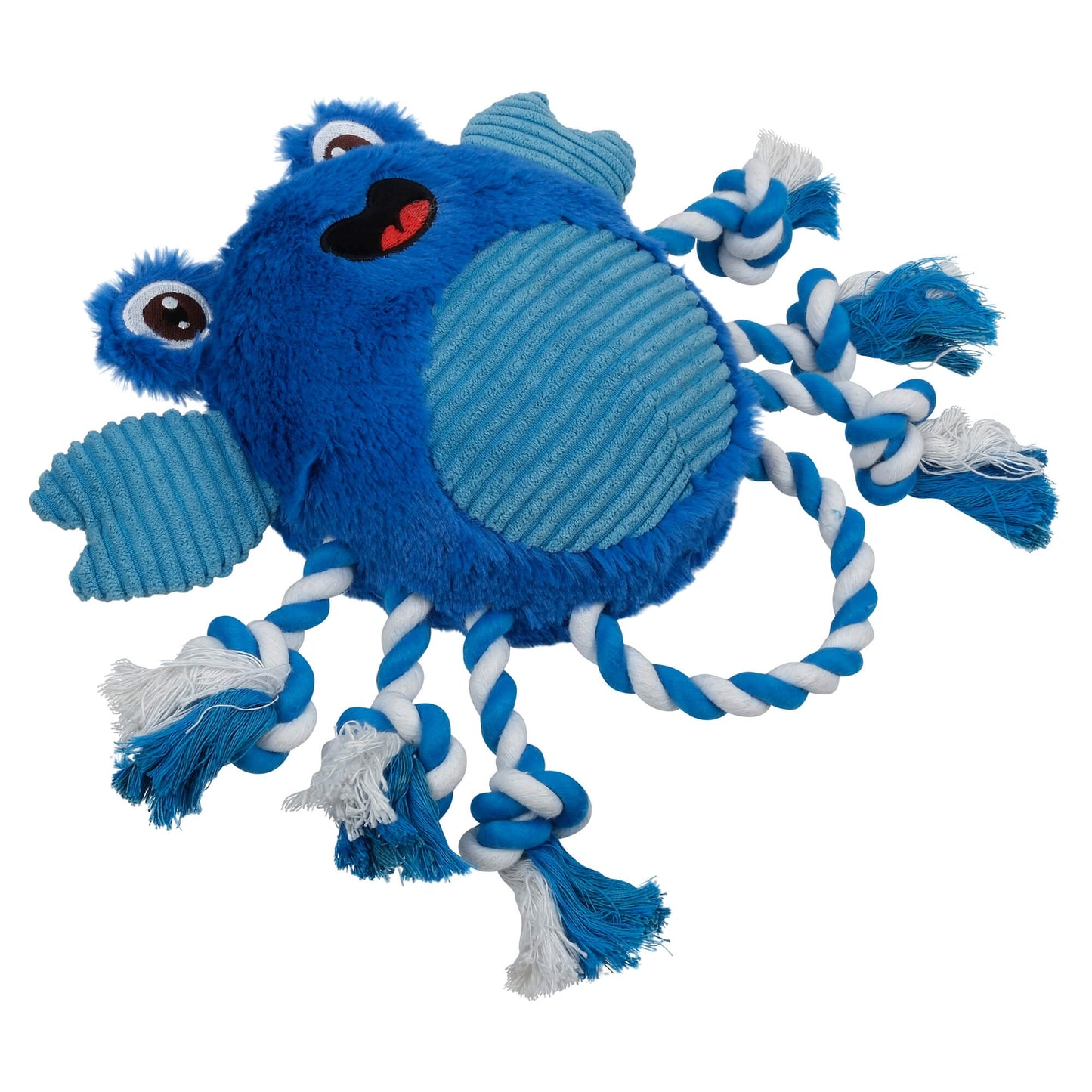 Creatures Crab Plush Dog Toy