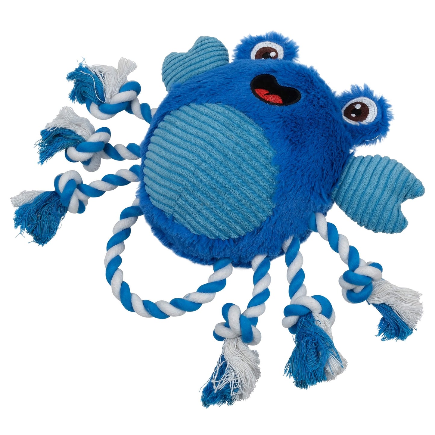 Creatures Crab Plush Dog Toy