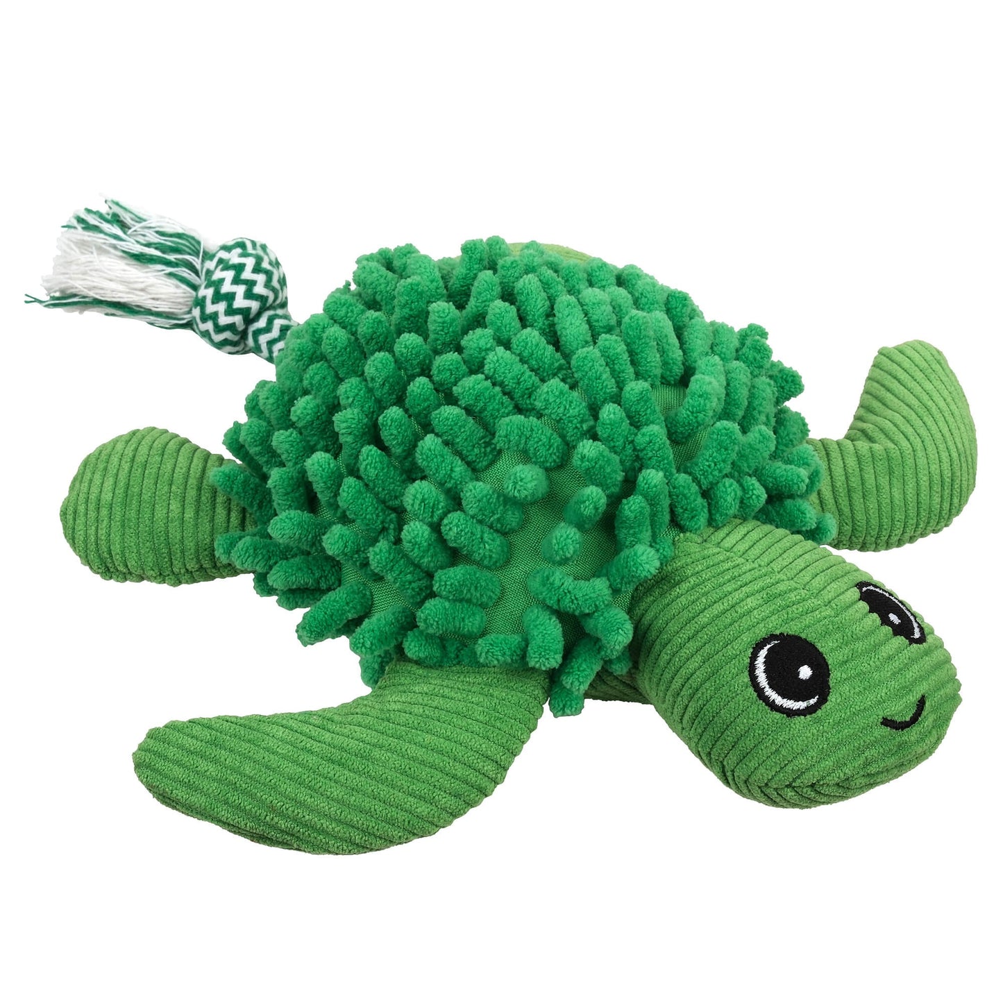 Creatures Turtle Plush Dog Toy