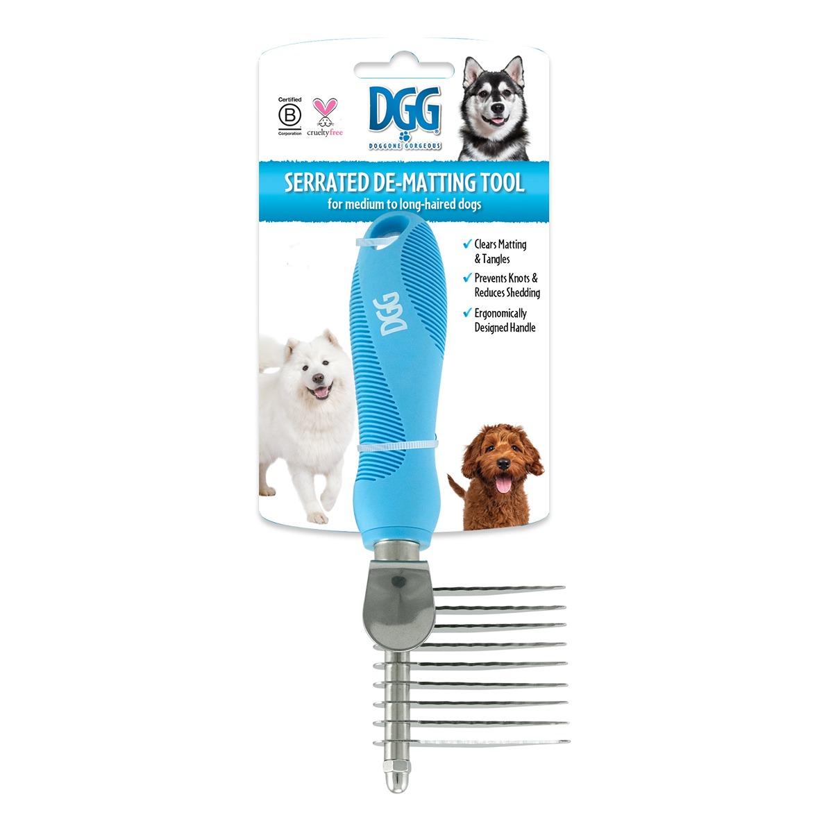 DGG Serrated De-Matting Dog Tool