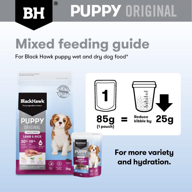 Black Hawk Lamb Puppy Wet Food Pouch