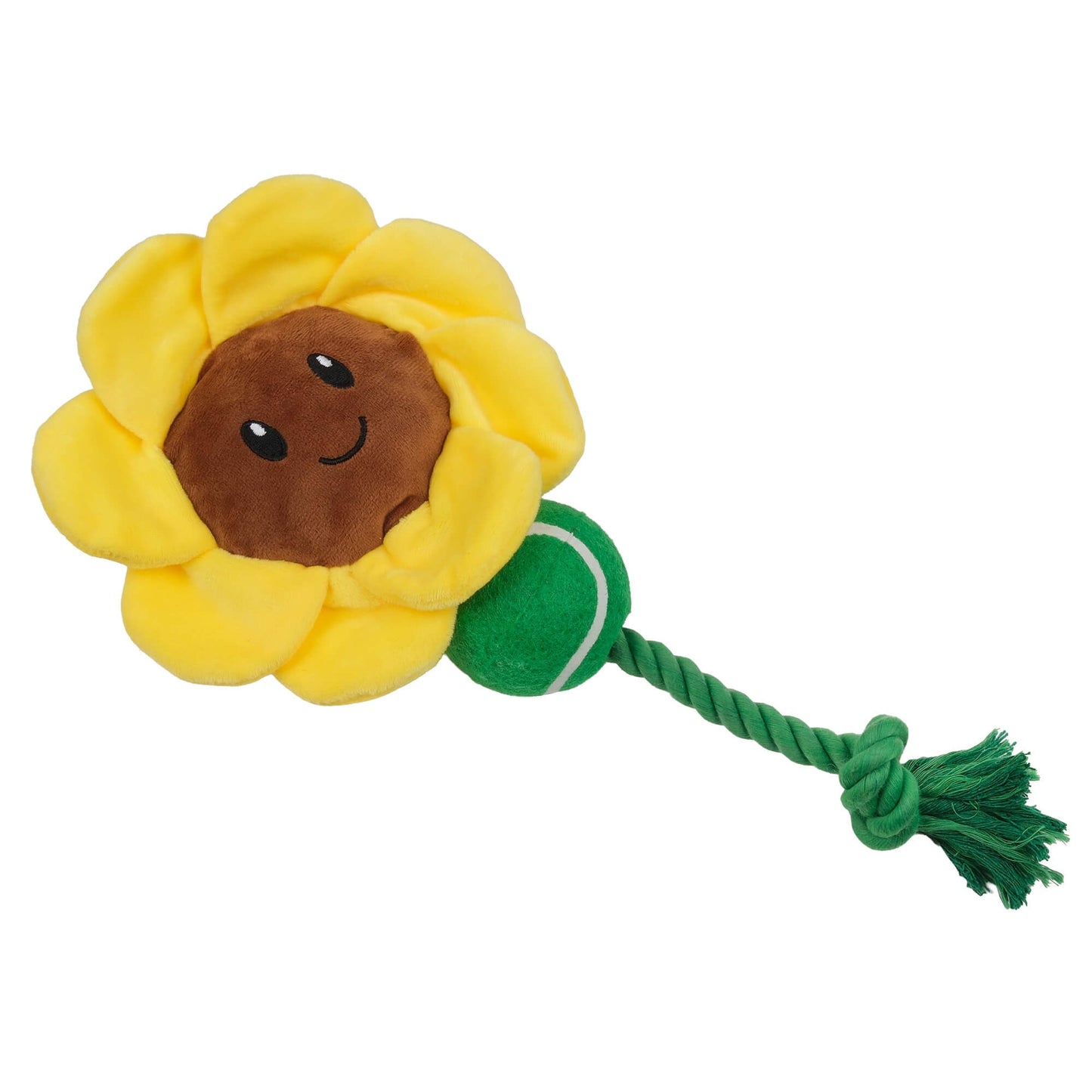 Lexi & Me Sunflower Rope & Ball Toy