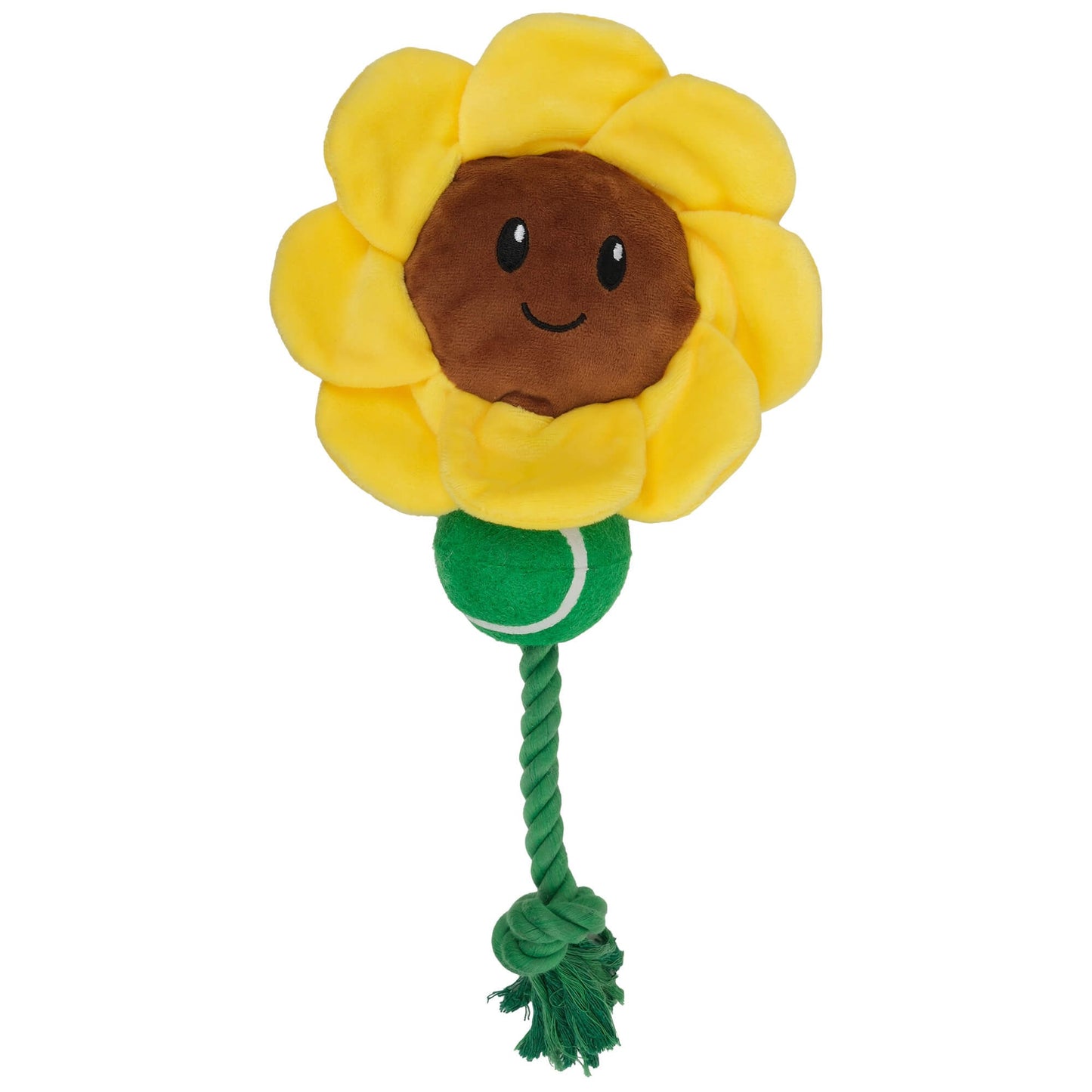 Lexi & Me Sunflower Rope & Ball Toy