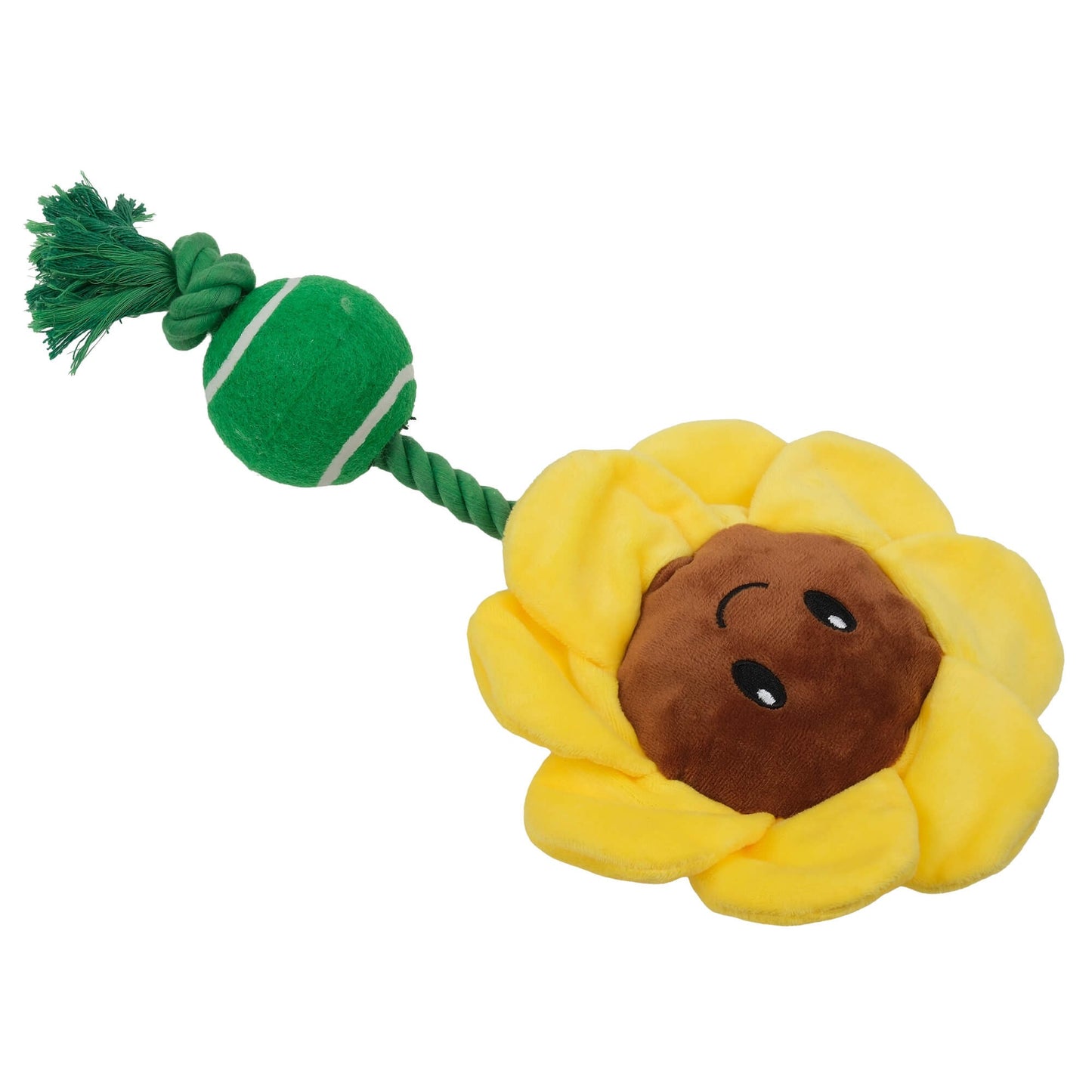 Lexi & Me Sunflower Rope & Ball Toy