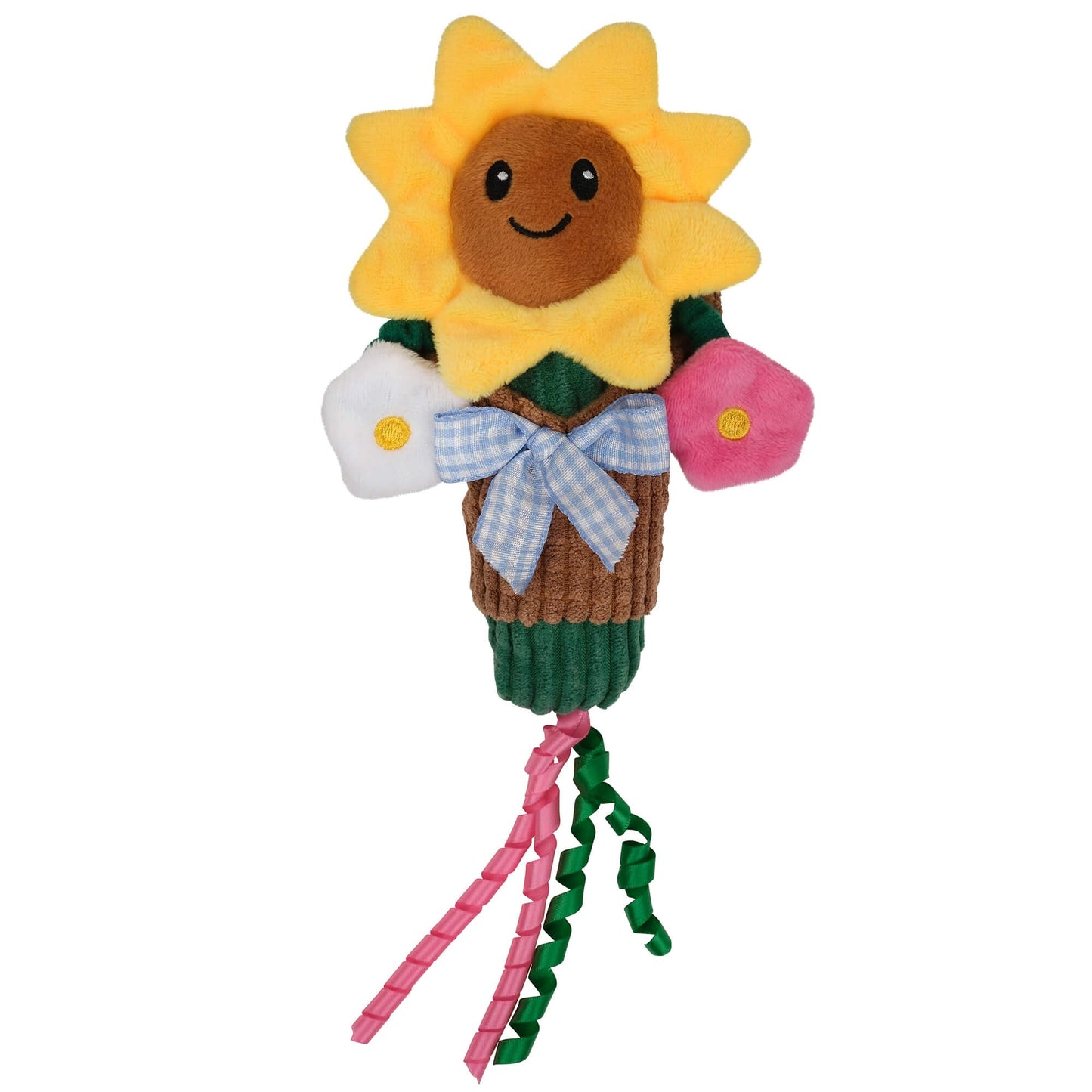 Lexi & Me Flowers Cat Plush Kicker Toy