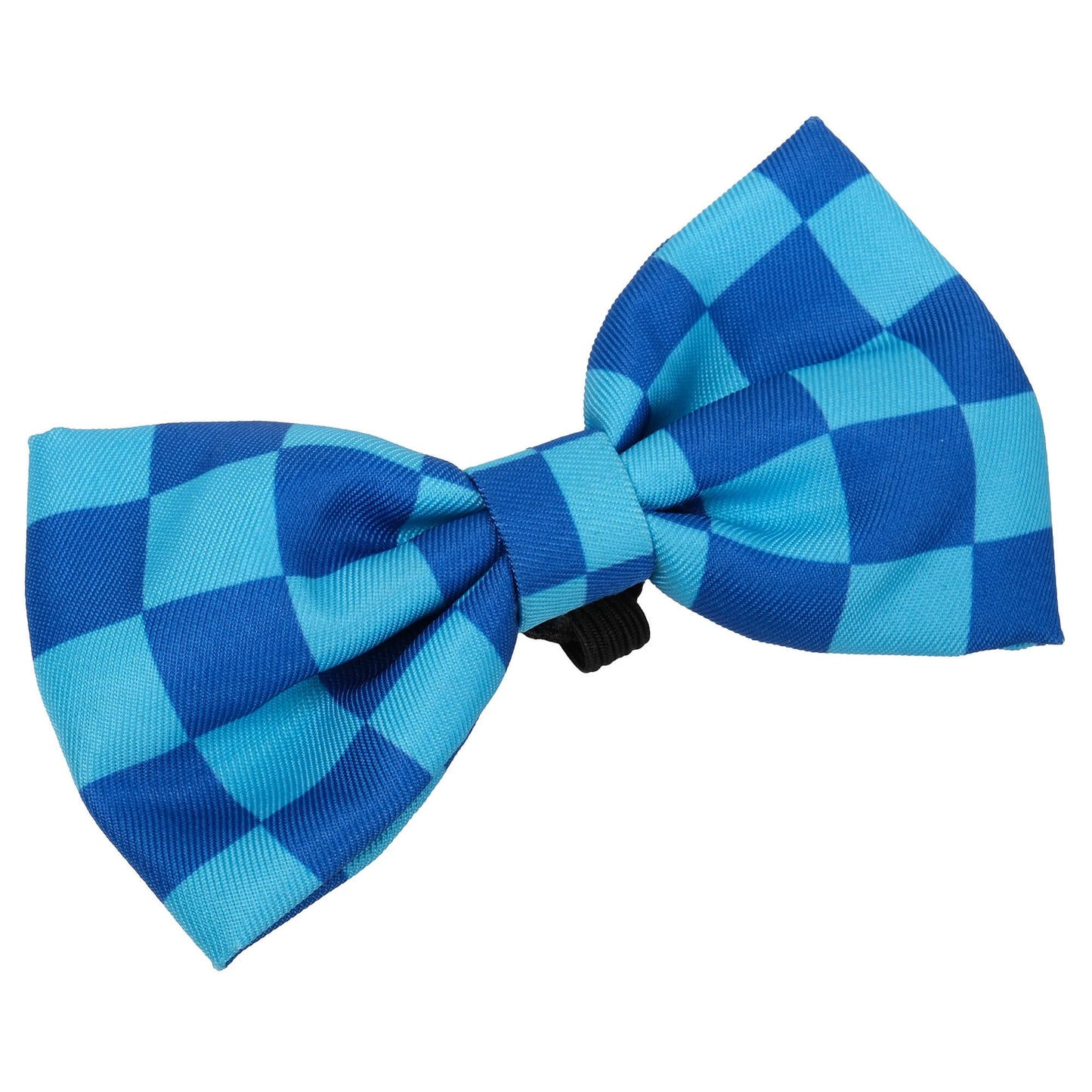 Lexi & Me Blue Check Bow Tie