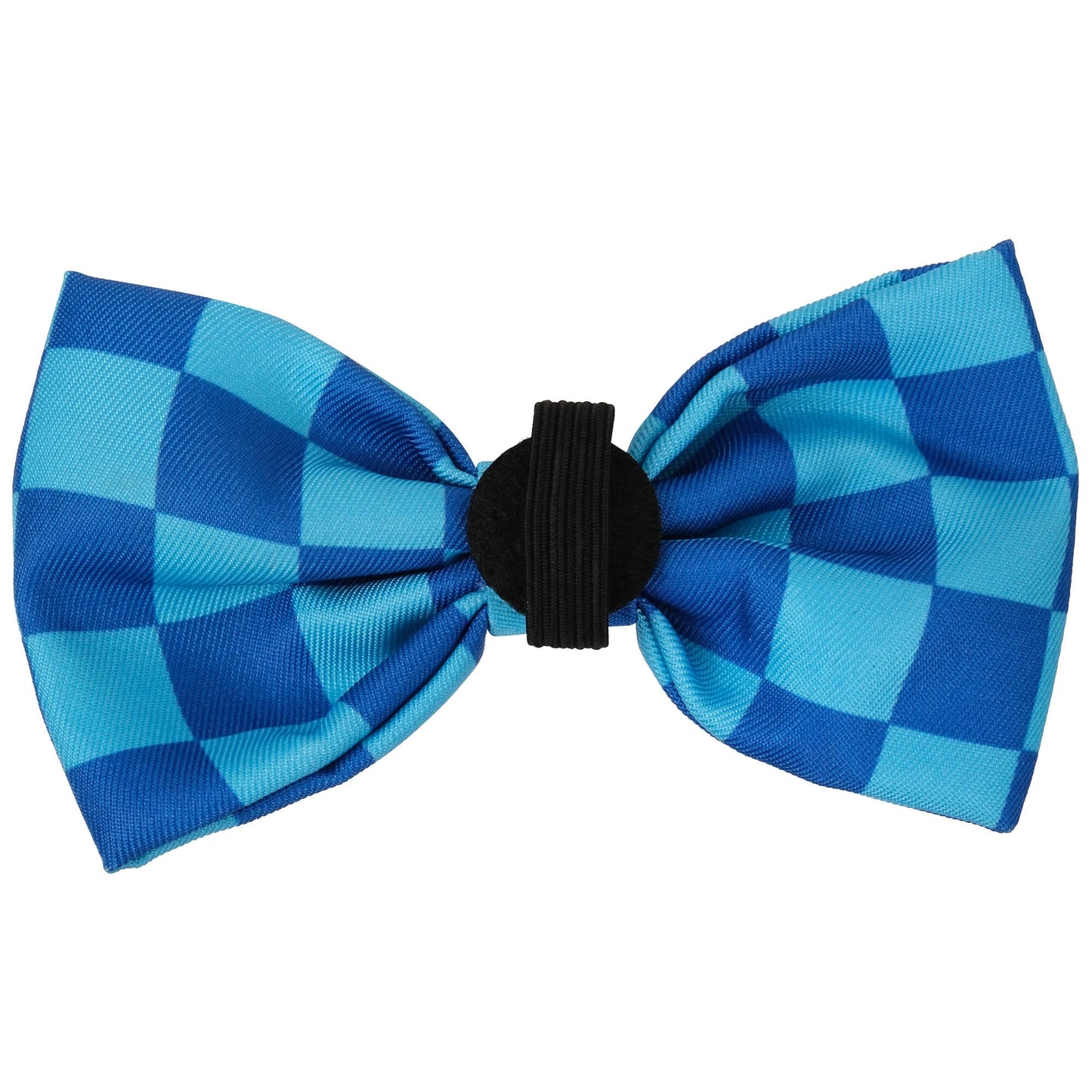 Lexi & Me Blue Check Bow Tie