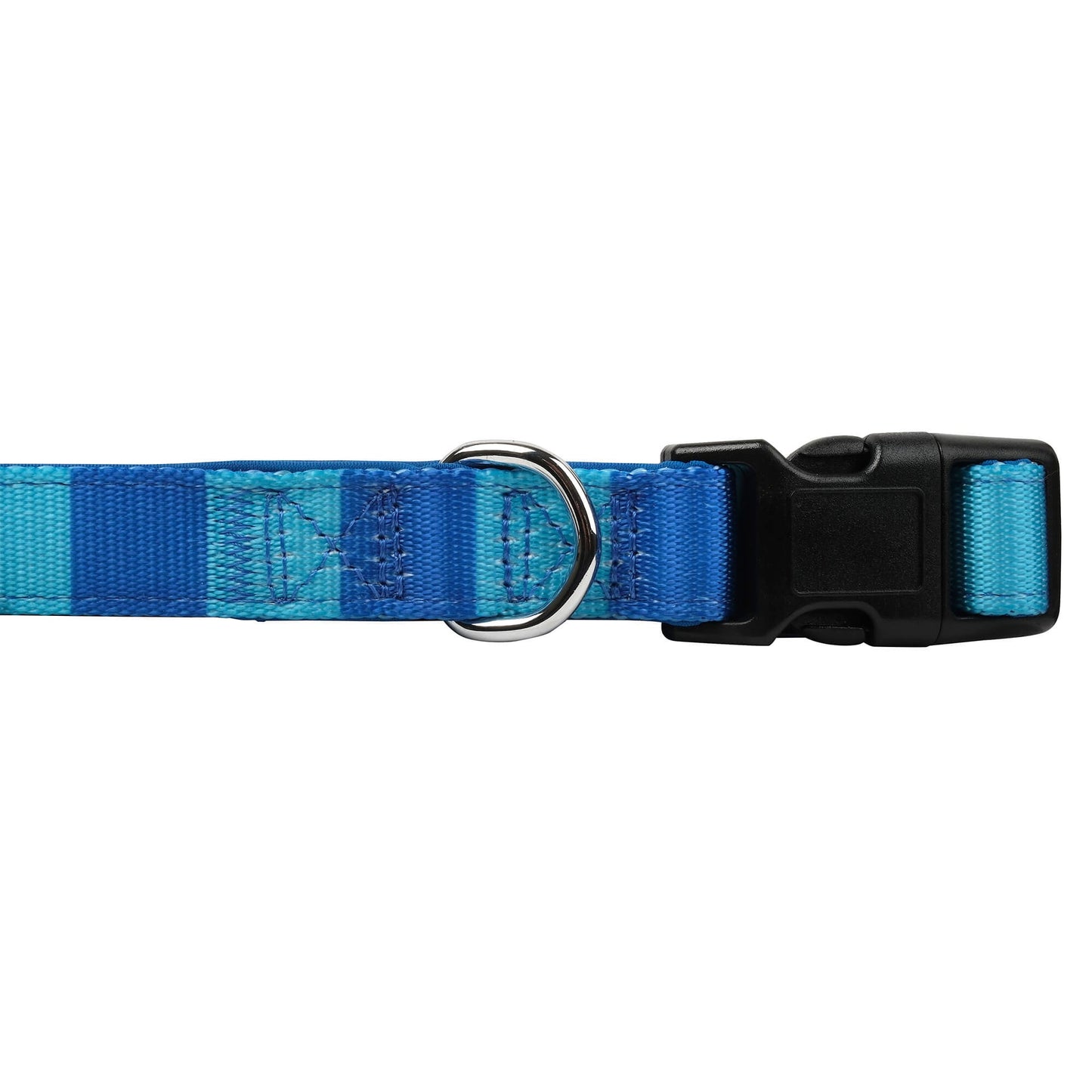 Lexi & Me Blue Check Dog Collar