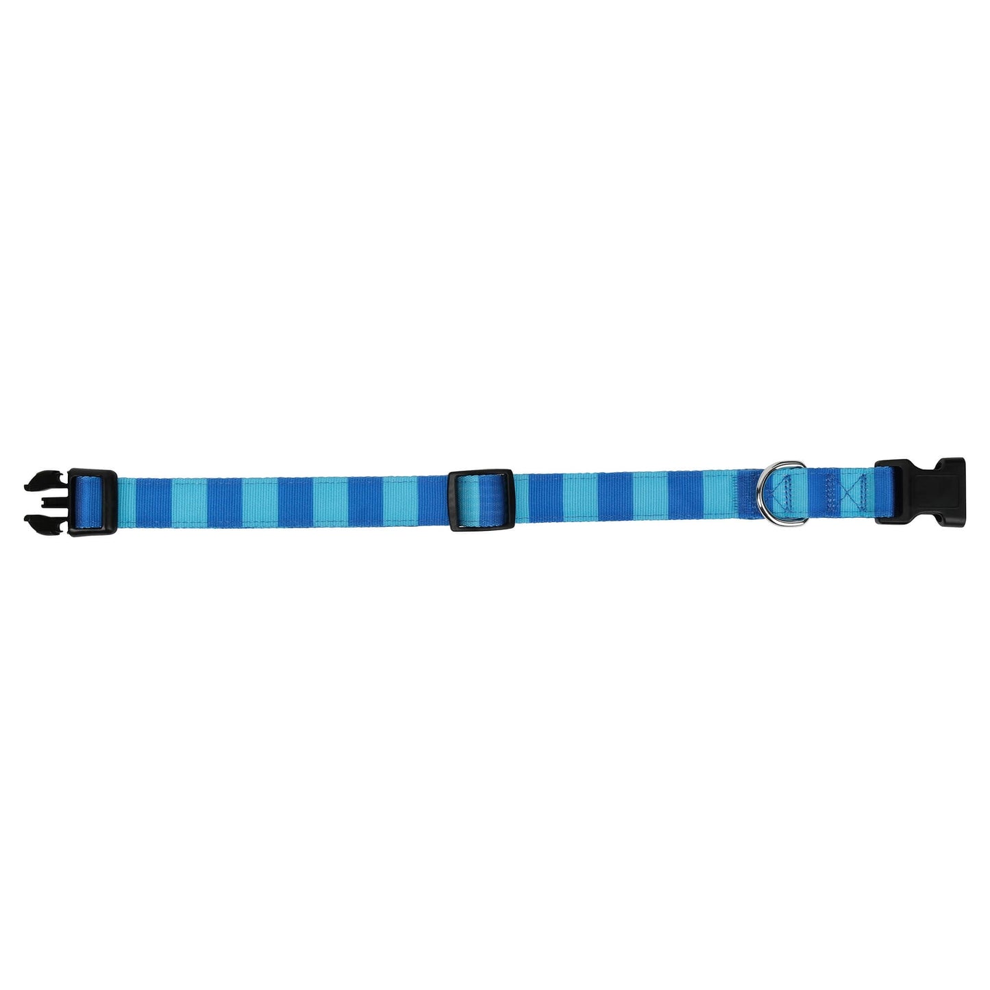 Lexi & Me Blue Check Dog Collar