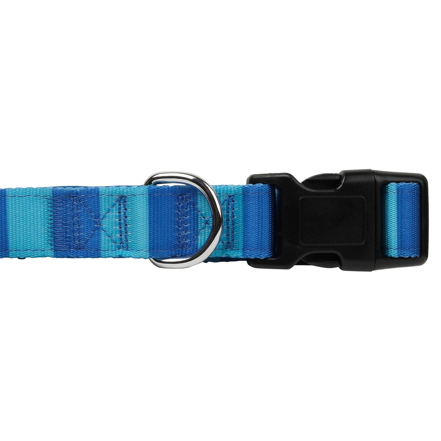 Lexi & Me Blue Check Dog Collar