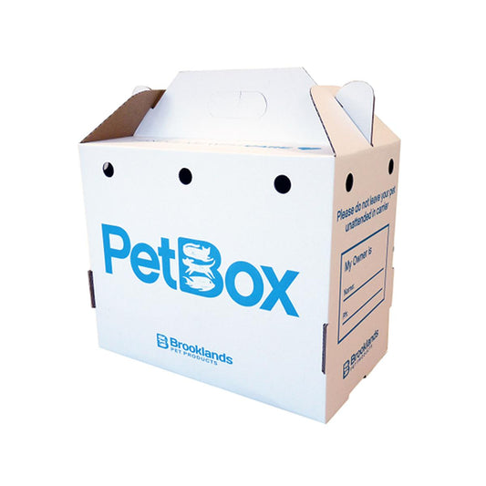 Brookland Cardboard Pet Carrier Box