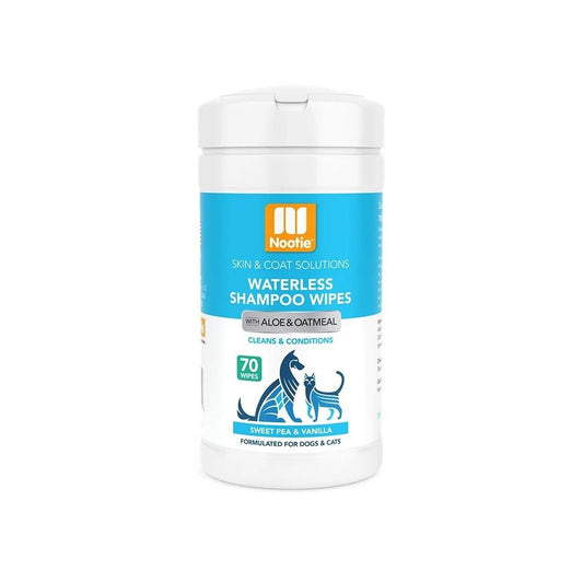 Nootie Waterless Shampoo Sweet Pea & Vanilla Wipes