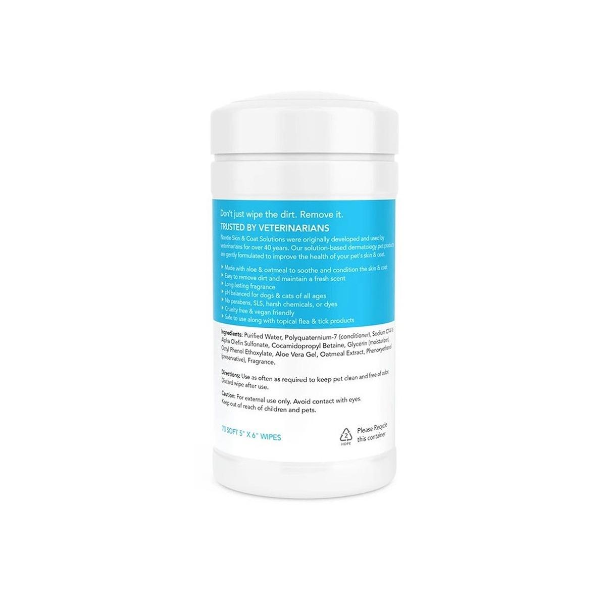 Nootie Waterless Shampoo Sweet Pea & Vanilla Wipes