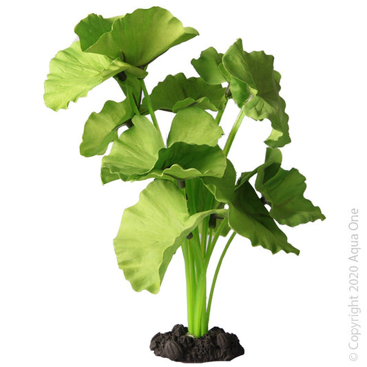 Aqua One Silk Plant Green Tiger Lotus