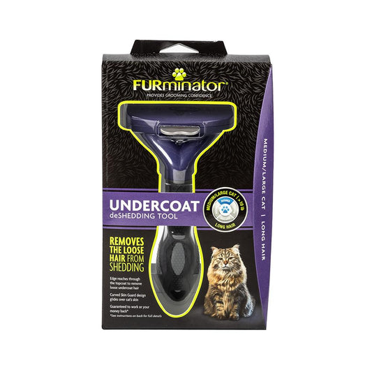 FURminator Long Hair De-Shedding Tool Cat