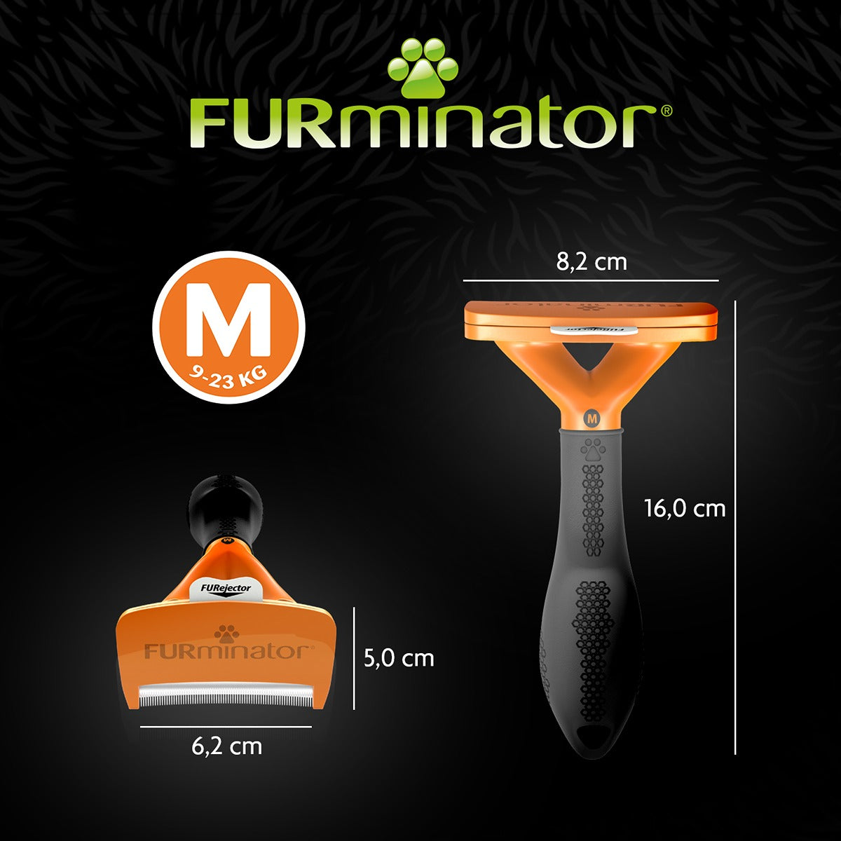 FURminator Short Hair De-Shedding Tool for Dogs