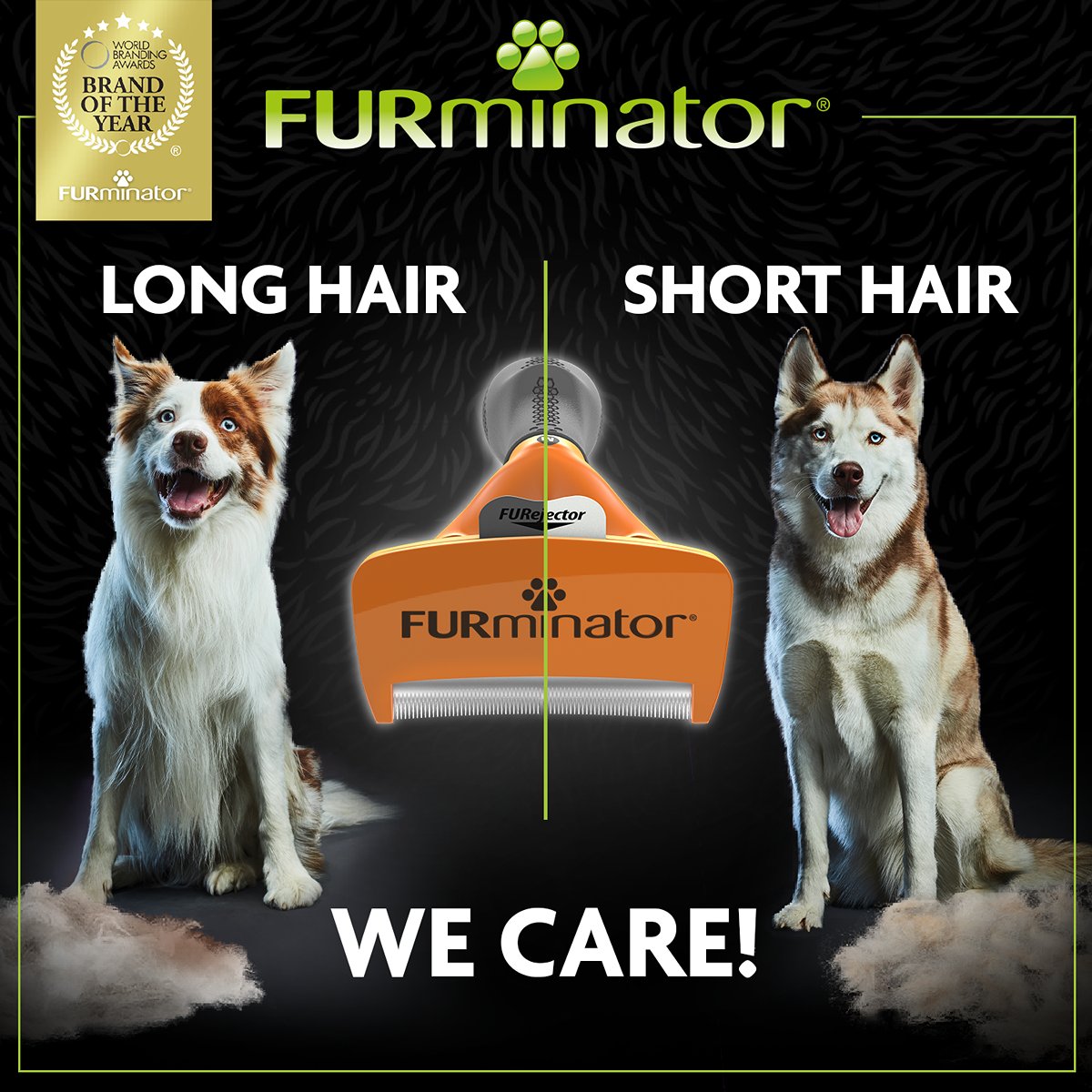 FURminator Short Hair De-Shedding Tool for Dogs