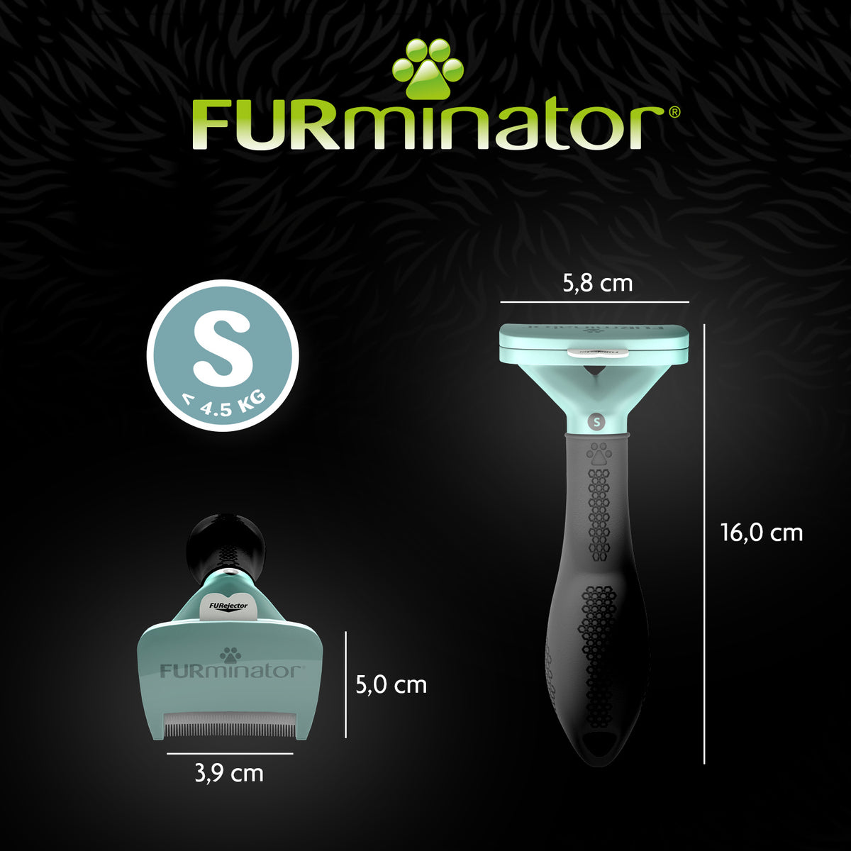 FURminator Short Hair De-Shedding Tool for Cats