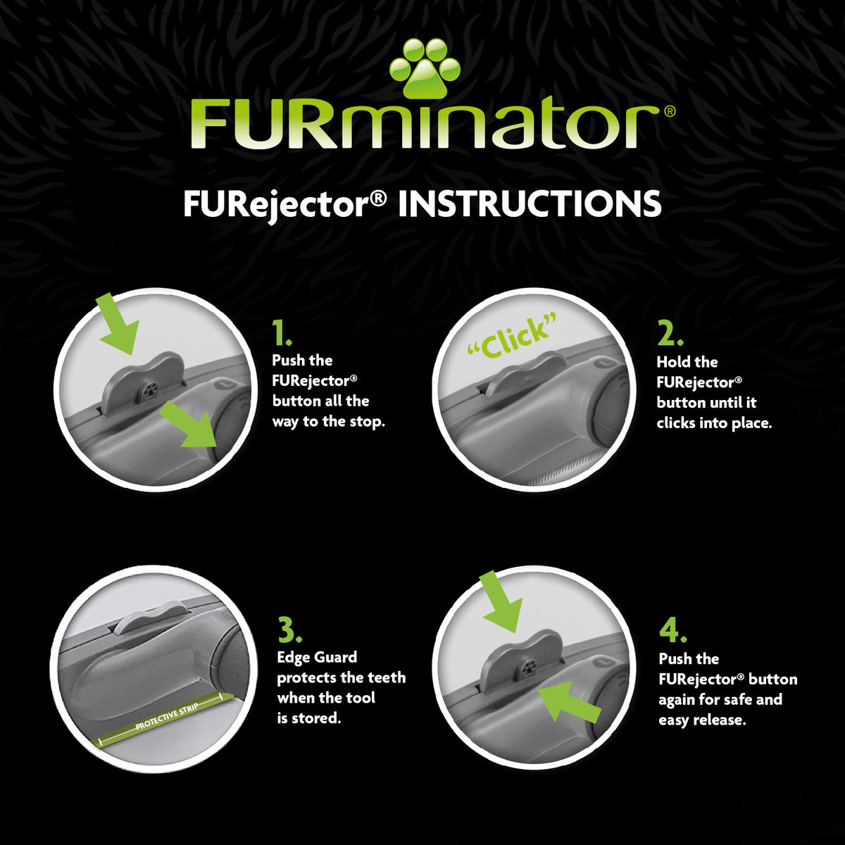 FURminator Short Hair De-Shedding Tool for Cats