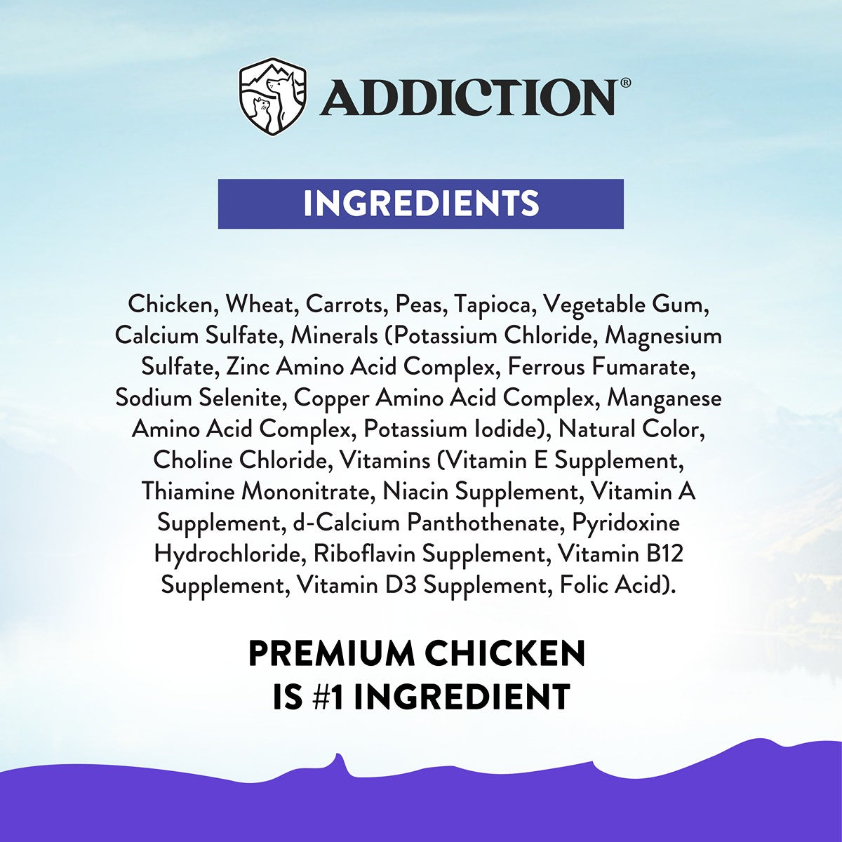 Addiction MEGA Hearty Chicken Stew Gravy Wet Dog Food