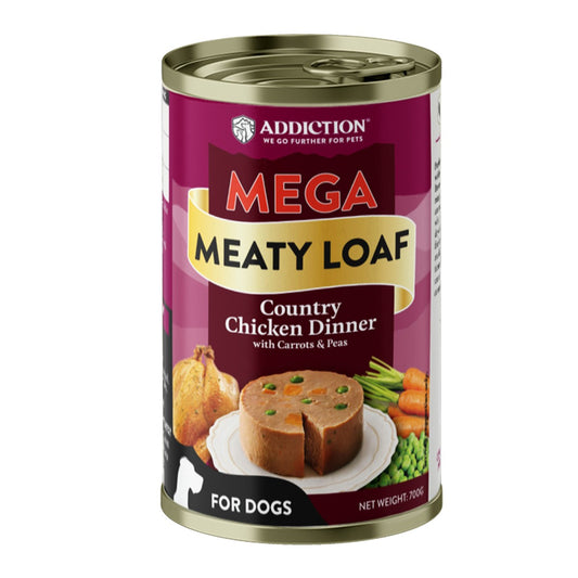 Addiction MEGA Country Chicken Dinner Loaf Wet Dog Food