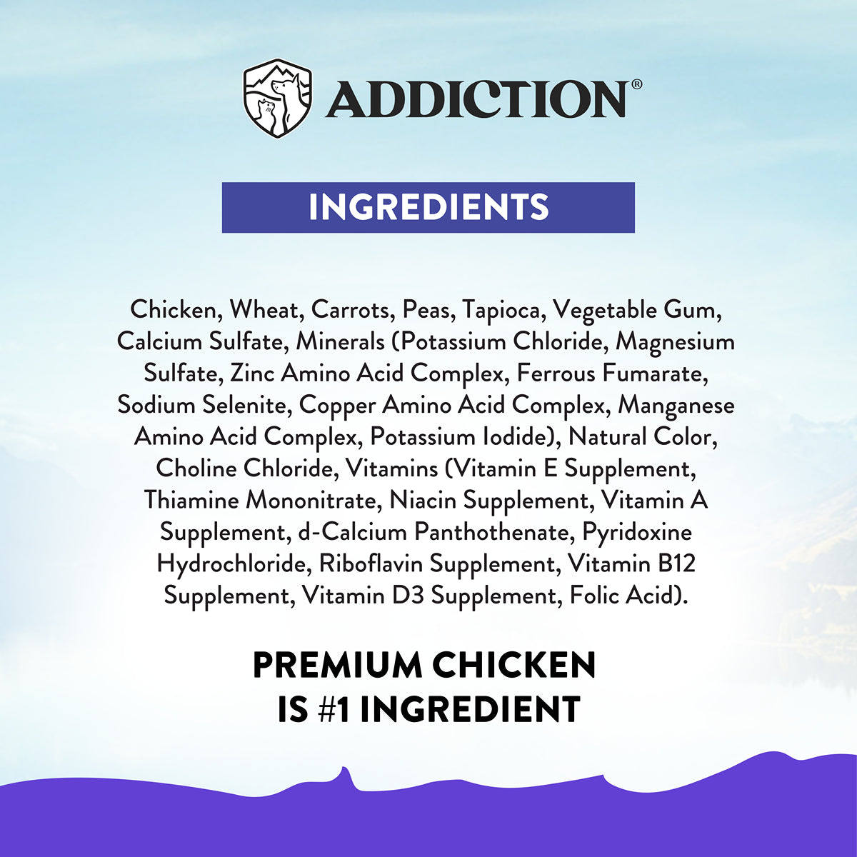 Addiction MEGA Hearty Chicken Stew Gravy Wet Dog Food