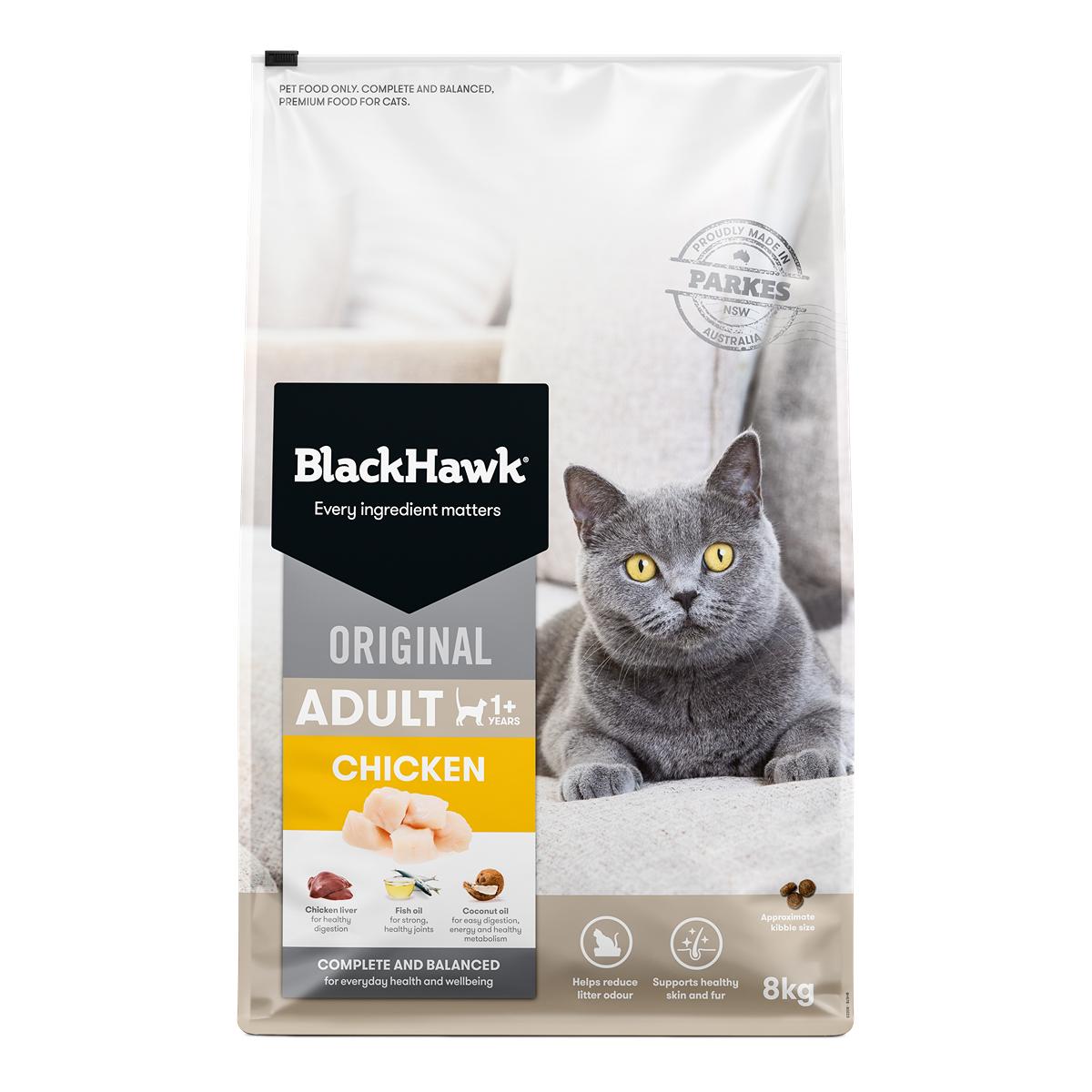 Black Hawk Original Chicken Dry Cat Food