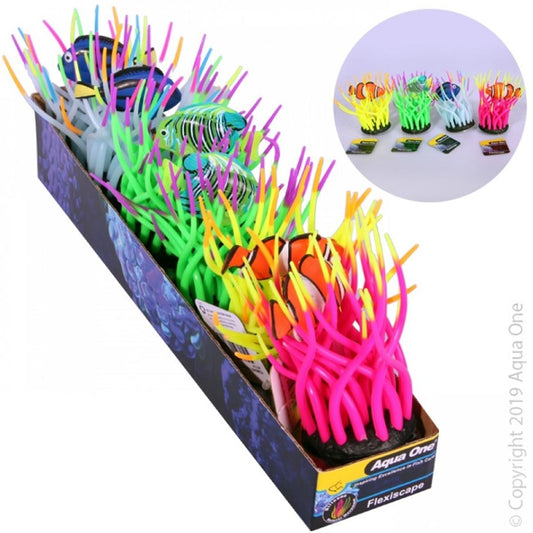 Aqua One Flexiscape Heliofungia with Fish Ornament