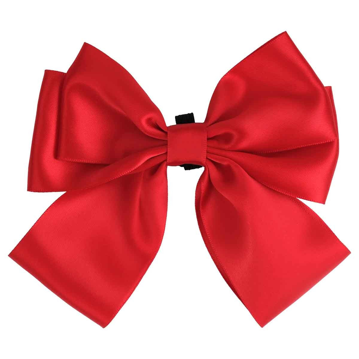 Petstock Christmas Satin Sailor Bow Red