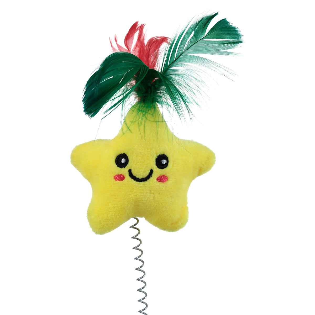 Petstock Christmas Star Suction Cat Teaser