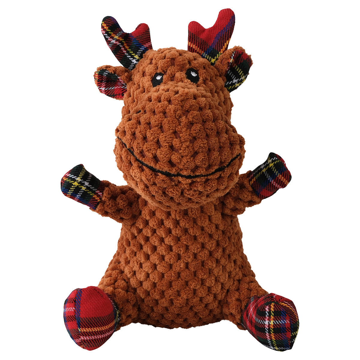 Petstock Foundation Christmas Plush Reindeer Dog Toy