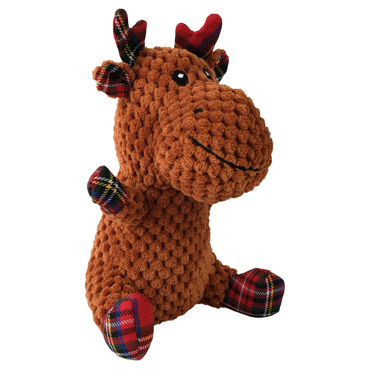 Petstock Foundation Christmas Plush Reindeer Dog Toy