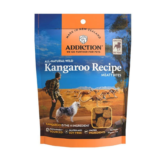 Addiction Kangaroo Meaty Bites Dog Treats