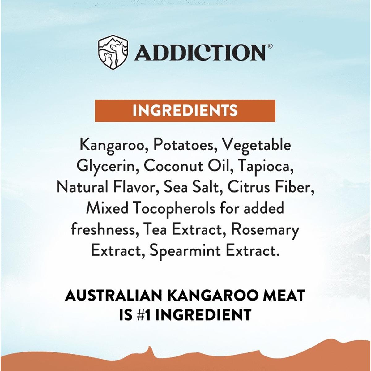 Addiction Kangaroo Meaty Bites Dog Treats