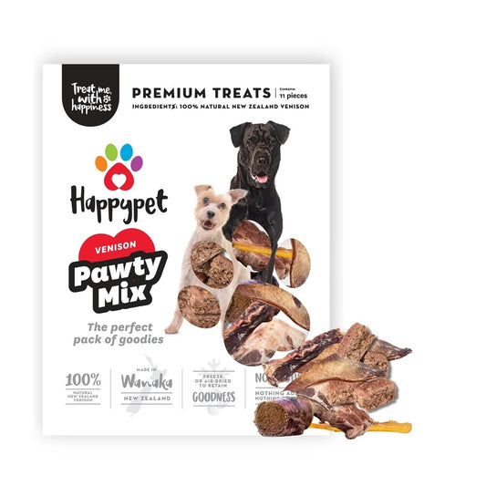 HappyPet Venison Pawty Mix Dog Treats