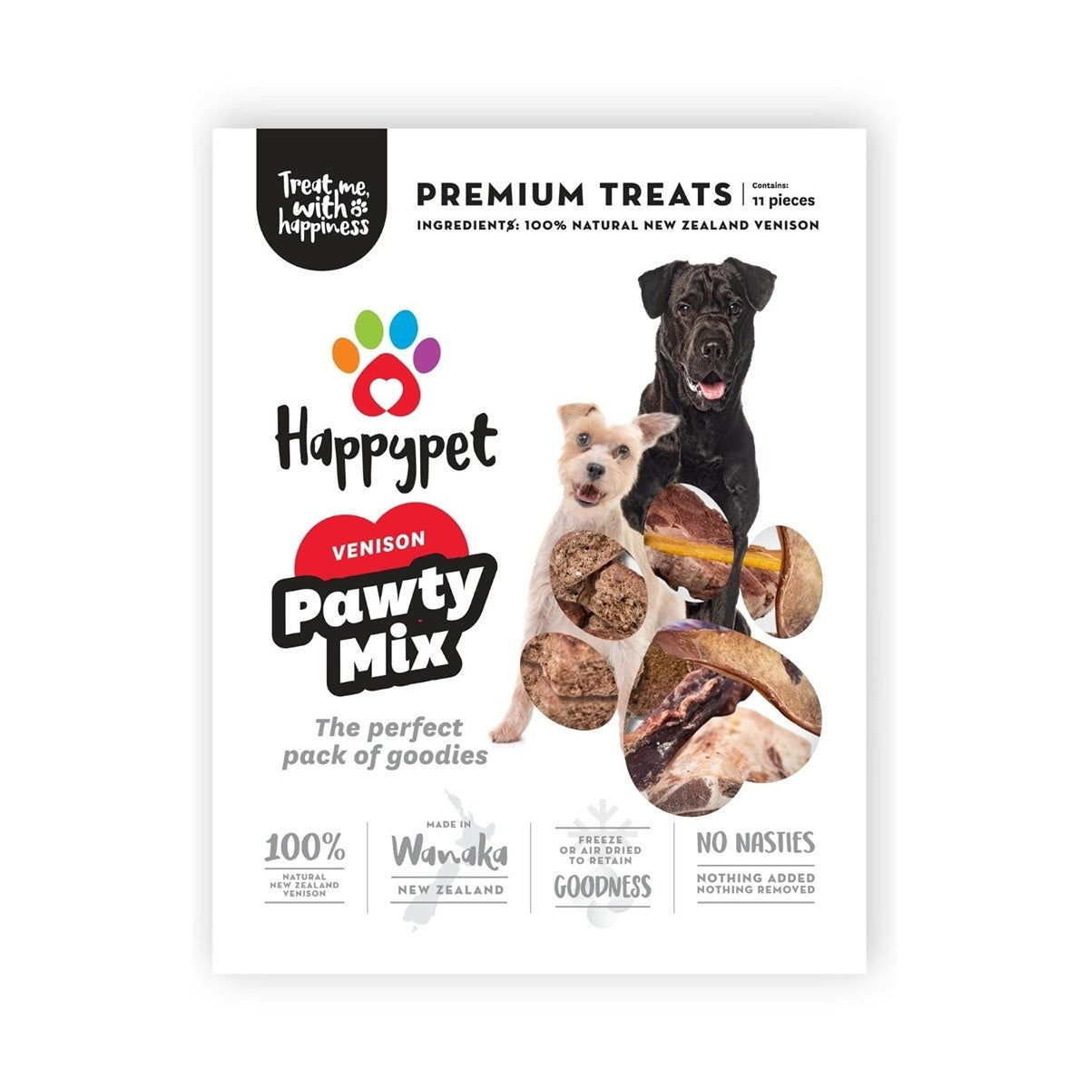 HappyPet Venison Pawty Mix Dog Treats