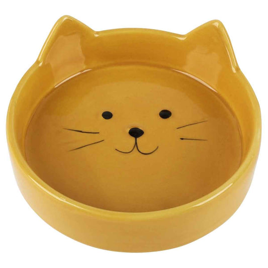 Buddy & Belle Ceramic Cat Bowl Peekaboo Ears