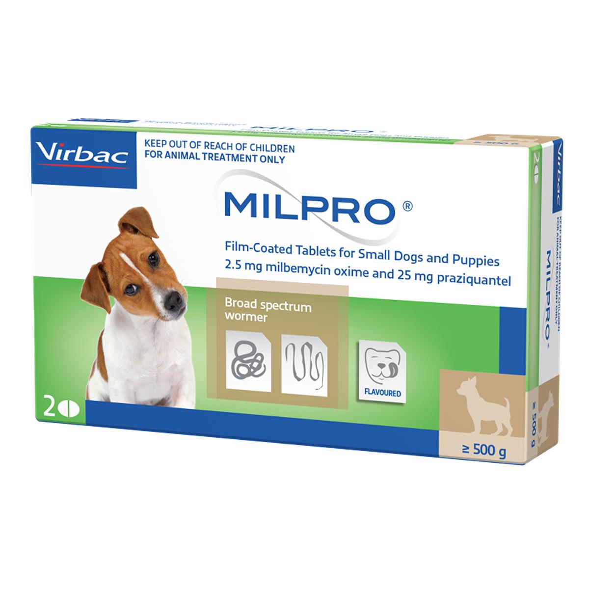 Milpro Wormer for Dogs Twin Pack