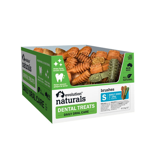 Evolution Naturals Dental Brush Dog Treat - Single
