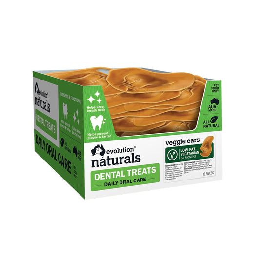 Evolution Naturals Veggie Ear Dog Treat - Single