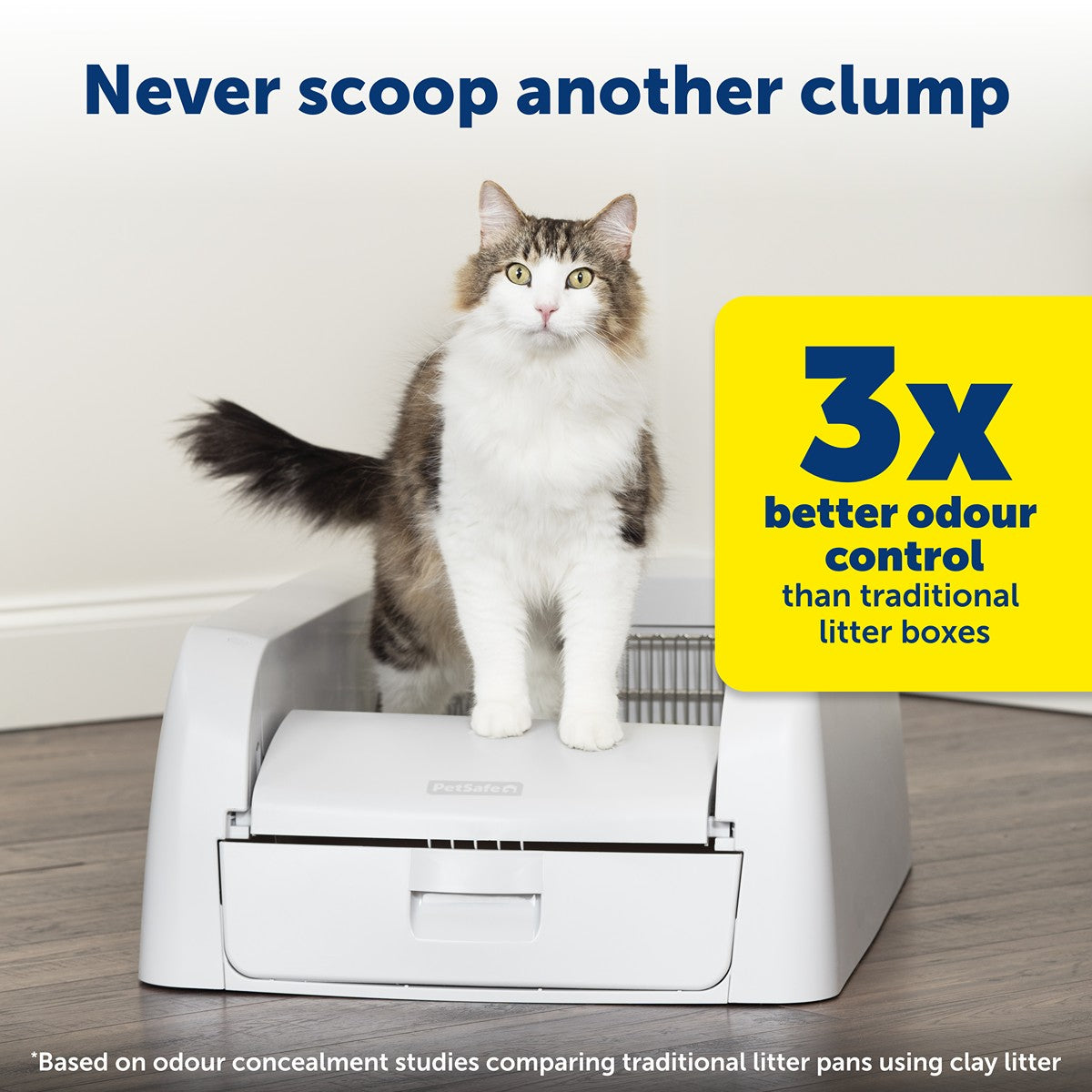 Petsafe ScoopFreeClumping Self-Cleaning Litter Box