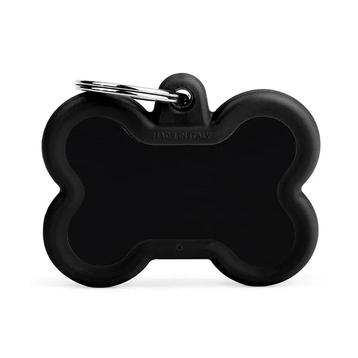 My Family QR Hushtag Bone Pet ID Tag