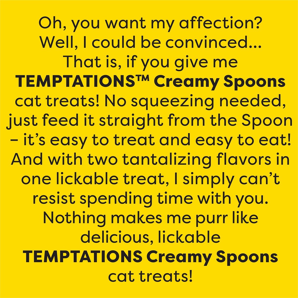 Temptations Creamy Spoons Chicken & Salmon Cat Treat