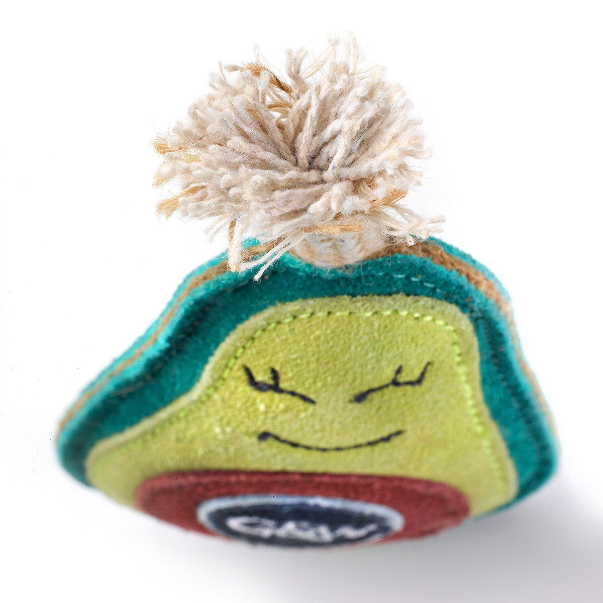 Green & Wild's Eco Dog Toy - Audrey the Avocado