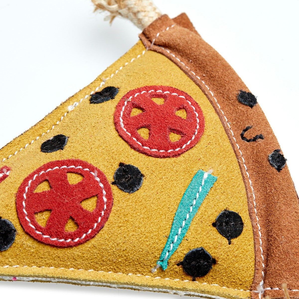 Green & Wild's Eco Dog Toy - Pepe La Pizza