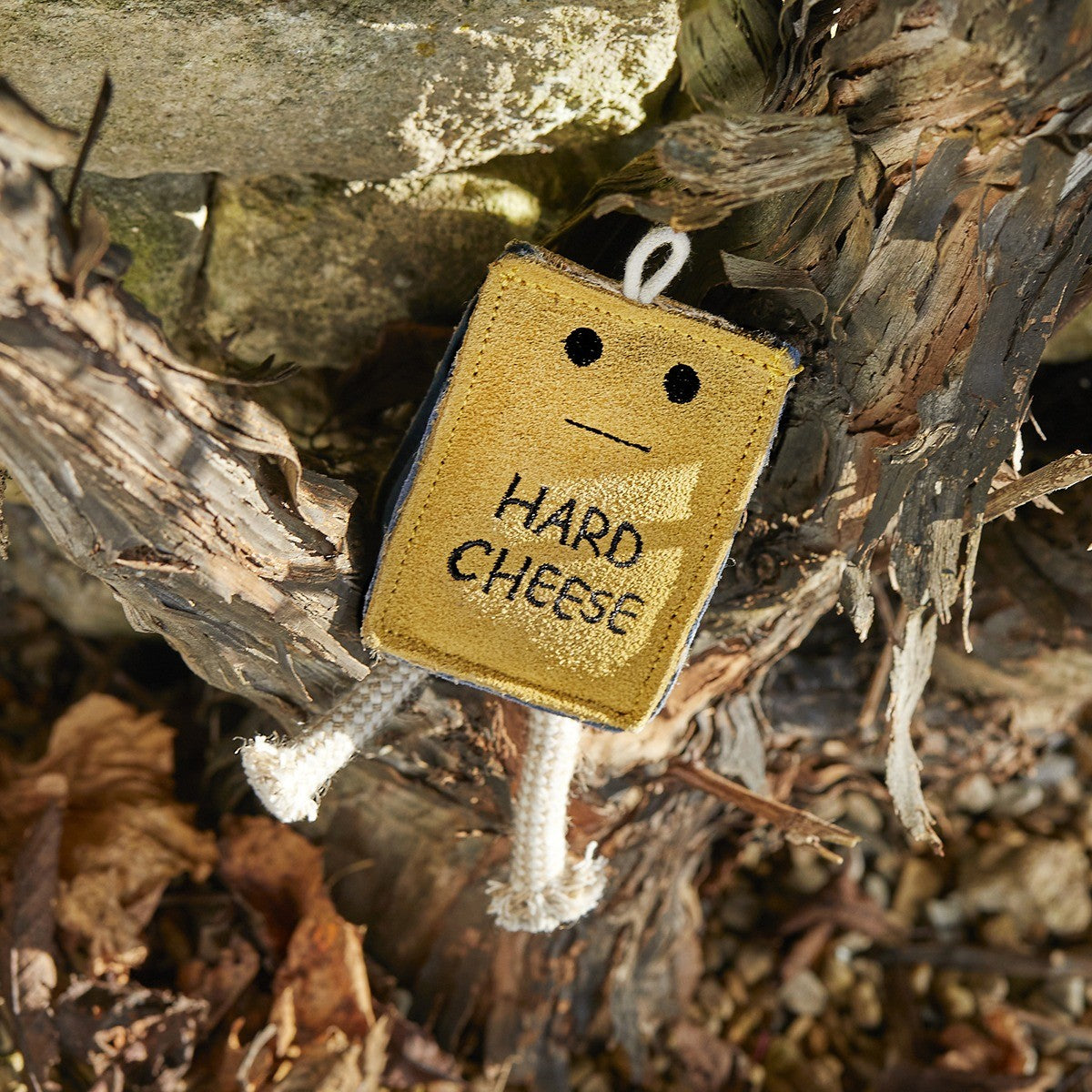 Green & Wild's Eco Dog Toy - Hard Cheese