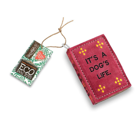 Green & Wild's Eco Dog Toy - It's A Dog's Life